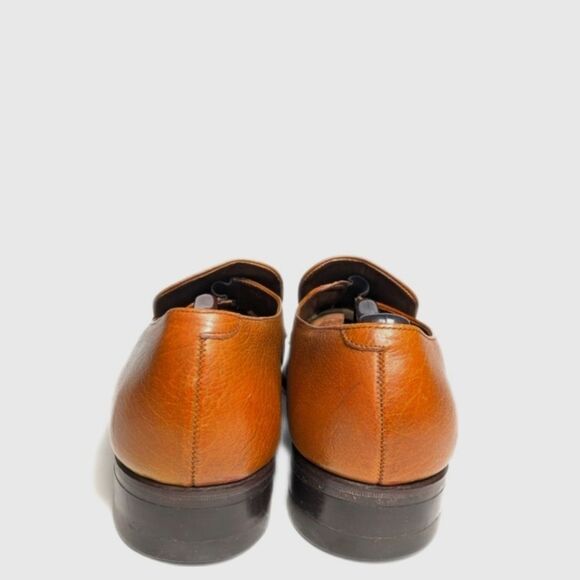 Vintage Florsheim Bicycle Toe Braided Loafers - Size 11.5 D